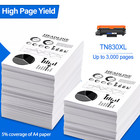 Tn830xl Toner Cartridge For Brother Tn830xl Hl-l2400d Hl-l2405w Dcp-l2640dw Lot