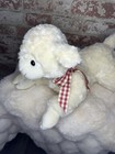 Dakin Vintage Plush Lamb Stuffed Animal - Cream Sherpa Sheep - Reg No Pa-5022