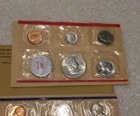 1960 P   D Us Mint Set Uncirculated 10 Coin Set  90  Silver  Ogp