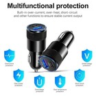 Dual Usb Pd Type-c Car Charger 30w Fast Adapter For  Samsung Galaxy Note10 