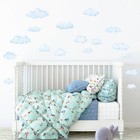 Ds-8030 Clouds Kids Wall Stickers Wall Decals Peel And Stick Removable Wall S   