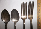4 Vintage Hershey Hotel International Silver Co  Utensils Silverware Hershey  Pa