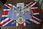 Coronation King George Vi And Queen Elizabeth Banner flag 1937 32  X 20 