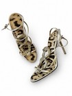 Vintage 2000   s Roberto Cavalli Snake Silver Heels Shoes 37 5 