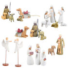 Nativity Figures Statue Hand Painted Decor Christmas Gift 7 Kinds 