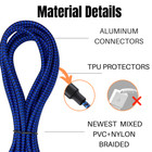 10ft Fast Charger Cable Usb Charging Data Cord Heavy Duty For Iphone Ipad Ipod