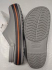 Crocs Crocband Clogs Slippers Men s Unisex   Lite Gray Navy