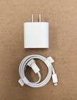 10x Oem Apple 20w Usb-c Adapter Charger Type C A2305 W  Usb-c To Lightning Cable