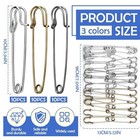 Large Safety Pins  30 Pack Heavy Duty Safety Pins 3 Inch  Mix Color 30pcs