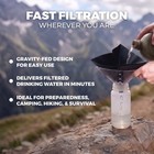 Delta Emergency Water Filter 2pk  Personal Water Filter For Camping   Hiking