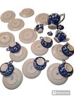 Vintage 1960 Child s 23 Piece Blue Willow Porcelain Tea Set - Made In Japan