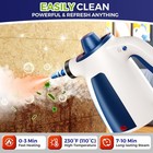 Handheld Steam Cleaner Multi Purpose Electric Portable Steamer Home Auto Carpet
