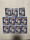 Omanyte 52 62 Fossil Set- 11 Card Lot Near Mint Condition Vintage Wotc