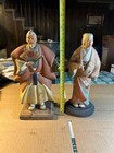 Antique Japanese Wooden Hand Carved  Collectable Figures