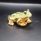 Frog Trinket Box Hinged