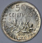 1914 France 50 Centimes