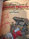 Autographed Gladstone Life And Times Of Scrooge Mcduck By Don Rosa  Signed
