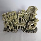 Aquarium Ruins Decor   Roman Colosseum Stone Fortress Fish Tank Ornament Vmcm