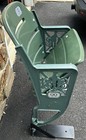 Camden Yards Dual Figural End Stadium Seat Baltimore Orioles Authentic With Coa