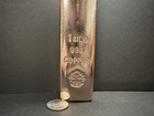 1 Kilo  1000g  Hand Poured Pure 999 Copper Bar ingot    swamp East Bullion   