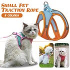 Dogs Cats Harness Lead Leash Rope Set Reflective Harness Small Pet Puppy Kitten