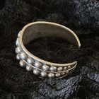 Vintage Taxco Mexico 925 Sterling Cuff Bracelet Graduated Beads Signed Very Nice