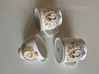 Queen Elizabeth Ii June 2  1953 Coronation Fine English Bone China Tea Cups  3 