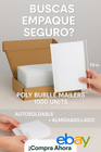 1000  0 6 5x10 Poly Bubble Mailers Padded Envelopes Shipping Bags Self Seal