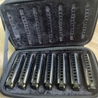 Hohner International Bluesband Diatonic Harmonica Set W  Case Keys C D E F G Bb