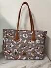Dooney   Bourke Disney Sledding Skiing Holiday Christmas Winter Tote Fab Five