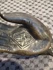 Antique Brass  bronze Buddha Antique Door Handle  With Meditating Design On Hand
