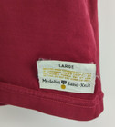 Vintage Medalist Sand Knit Red Fox Baseball Softball Jersey Red Gold Size Large