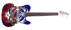 Green Day Facsimile Autographed Signed Graphics Photo Guitar