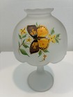 Westmoreland Satin Butterfly Fairy Lamp   As Is 