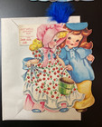1949 Vtg Hallmark American Greeting Card Story Book Paper Doll Characters