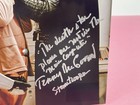 Star Wars Terry Mcgovern  the Death Star Plans    Signed 8x10 Photo Beckett Bas