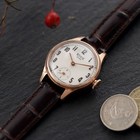 Kuoe Kyoto Holborn 90-003 Rose Gold Arabic Dial Ladies Watch Made In Japan New