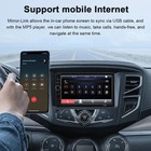 7  Double 2 Din Car Mp5 Player Bluetooth Touch Screen Stereo Radio Mirror Link