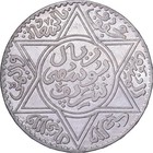   1507409  Morocco  Yusuf  10 Dirhams  Ah 1331 1913  Paris  Silver  Au