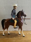 Vintage 1950 s Hartland Jim Bowie W blaze Original Scott Forbes Complete 