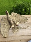 Beautiful Vintage Eagle Old Finial Flag Pole Topper Ornate 