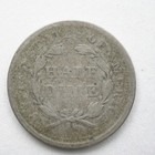 1857 Seated Liberty Half Dime Exact Silver Coin Shown  90  Silver Flat Ship