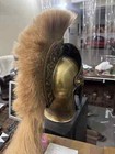 Medieval 18guage Helmet Authentic Antique Replica  Steel Captain Cavalry Roman  