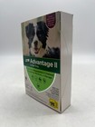 Advantage Ii Large Dog Flea Treatment Prevention Dogs 21-55 Lbs  6-month Supply