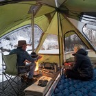 Family Camping Tent Group Camping Tent 6 Person Hot Tent Stove Jack Camping Tent