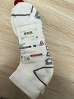 Reebok Men s Pro-series Cotton Ankle Socks  6-pack New  black   White  Sz 6-12 5