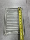 Vintage Midget Washer Glass Washboard 6x9 Clear Ribbed Lingerie 1940 Usa Antique
