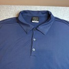 Men s Nike Golf Dri-fit Short Sleeve Blue Polo Size Xl