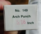 New Osborne 5 16  Arch Punch No  149 For Leather  Rubber   More - In Box