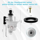 Rv Toilet Water Valve Kit Fits Fits Fits For Thetford 31653 31705 Part